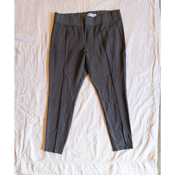 Old Navy women's stevie leggings houndstooth and teal blue pants XL - Picture 4 of 5